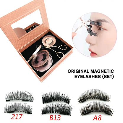 REUSABLE MAGNETIC EYELASH KIT - GLAMSPRITZ