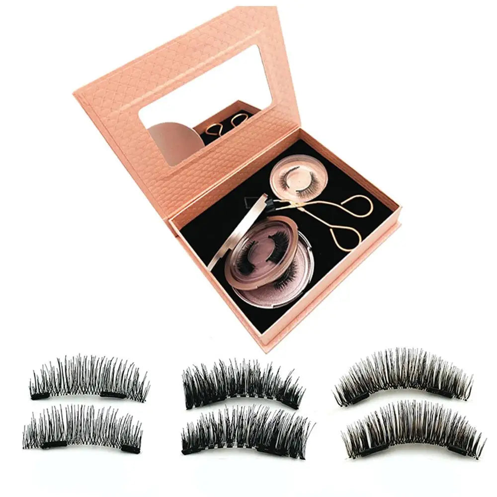 REUSABLE MAGNETIC EYELASH KIT - GLAMSPRITZ